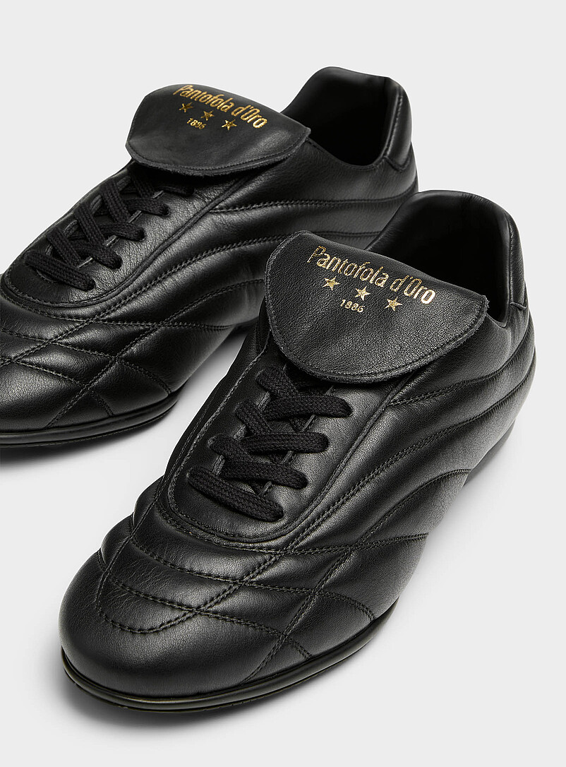 Pantofola d'Oro Black Yard LL black sneakers Men for men