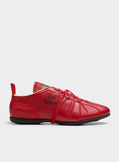 545 red sneakers Men