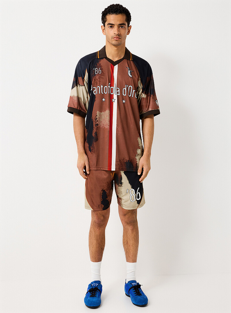 Abstract Earth Soccer Short