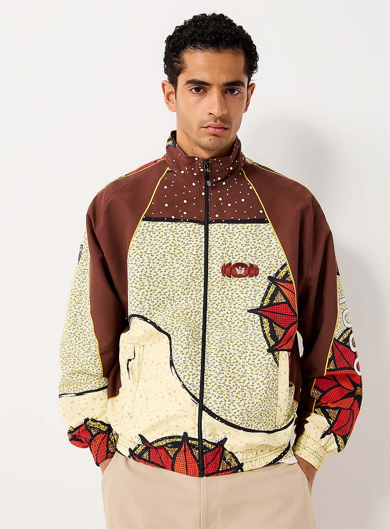 Mosaic track jacket product image (primary)