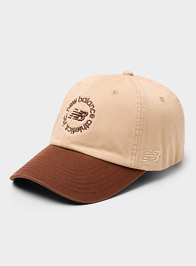 La casquette baseball logo brod&eacute; deux tons