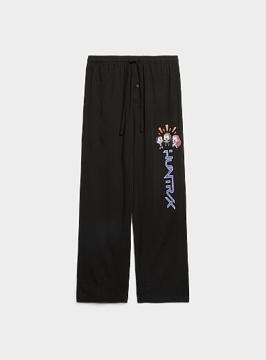 Le 31 Patterned Black Huntrix - KPop Demon Hunters&trade; pyjama pant for men