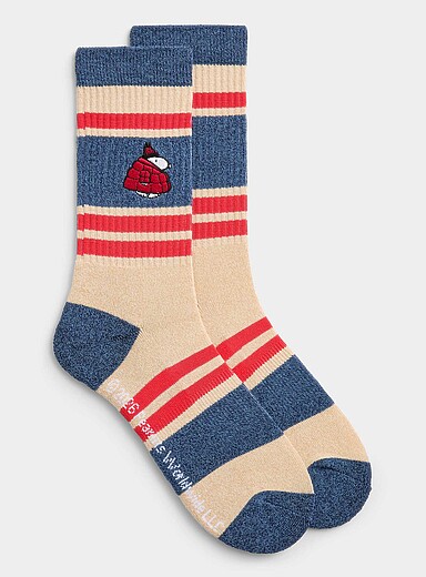 La chaussette Snoppy d'hiver