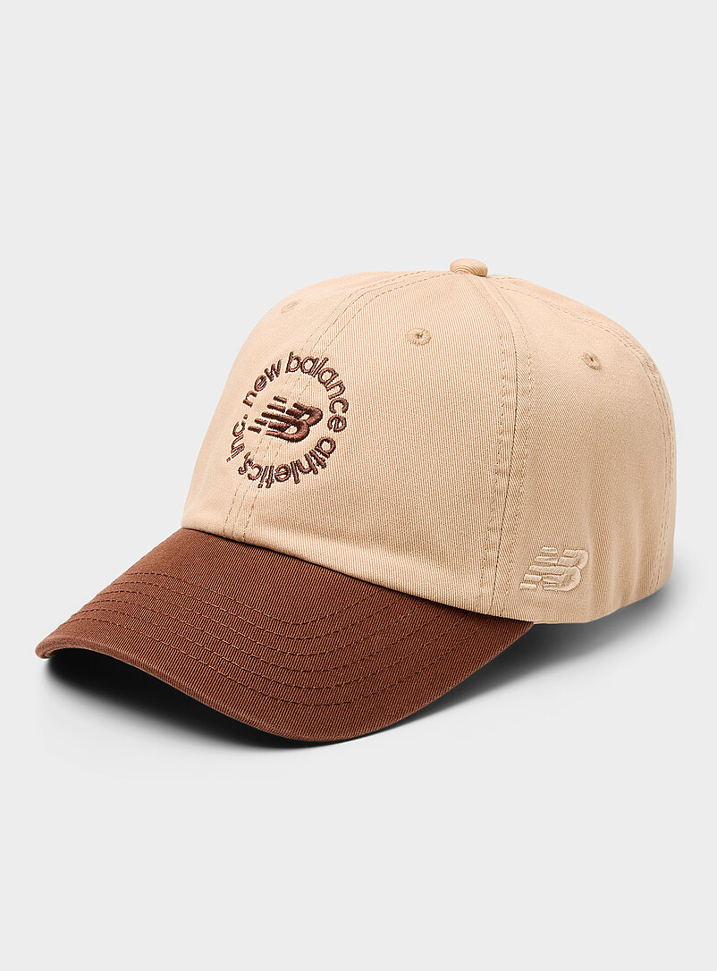 Two-tone embroidered logo baseball cap product image (primary)