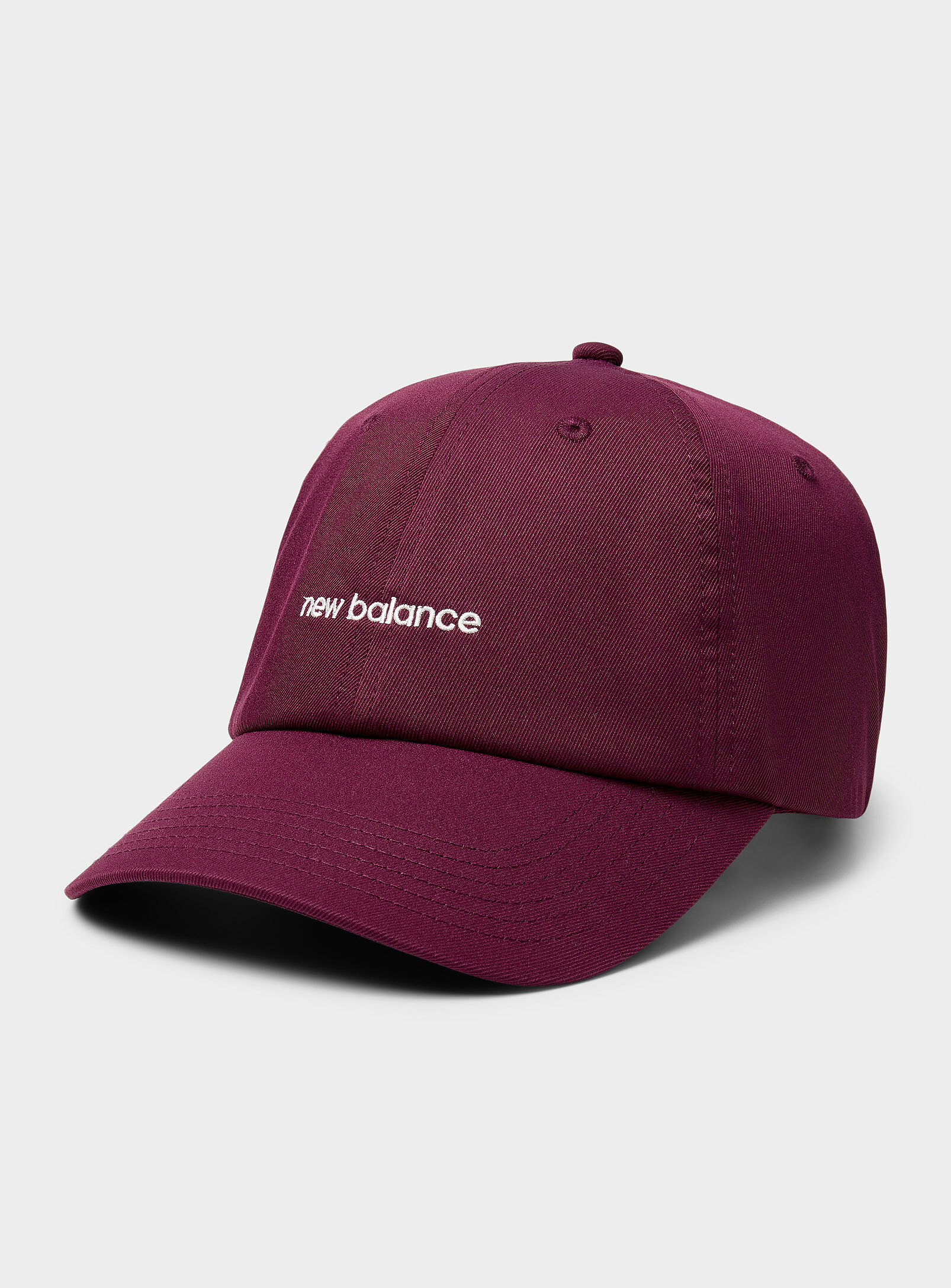 New Balance - Embroidered logo ultra-lightweight baseball cap (Women, Red, ONE SIZE)