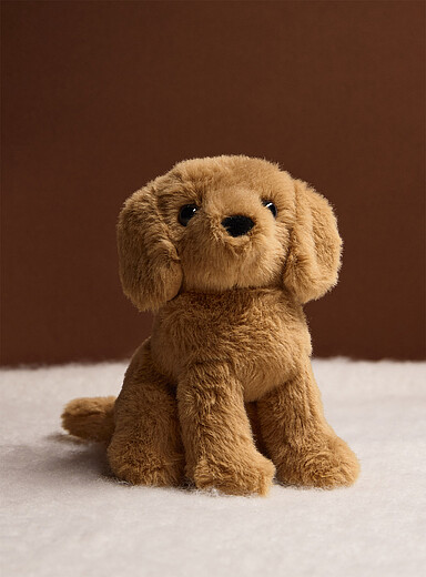 Golden retriever pup plush