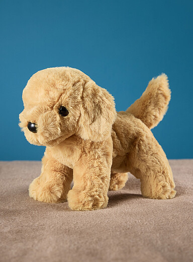 La peluche chien golden retriever Goldie
