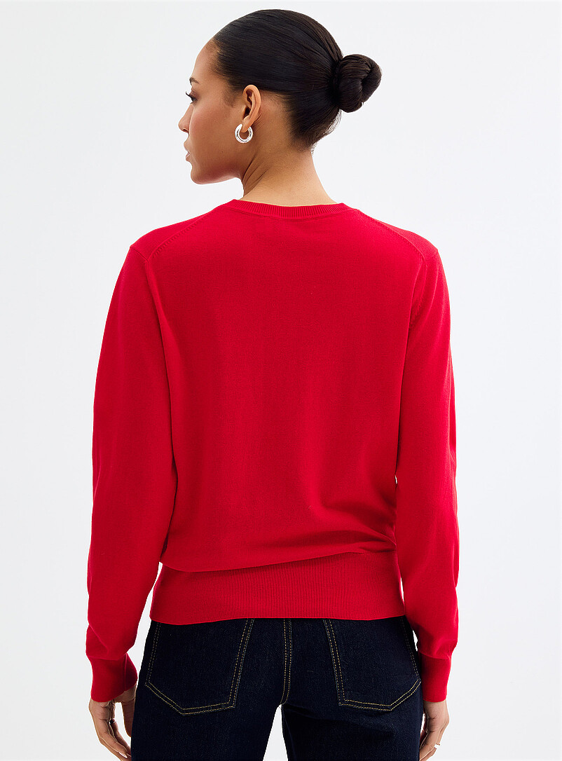 Loose fine-knit sweater product image 2