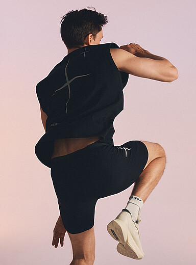 INNER SELF: Le cuissard c&ocirc;tel&eacute; &agrave; poches Dynamiq&trade; Noir pour homme