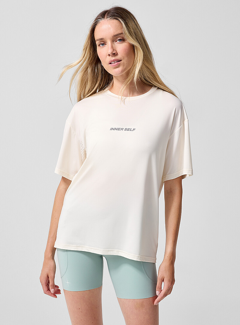 Performance micro-perforated T-shirt product image (primary)
