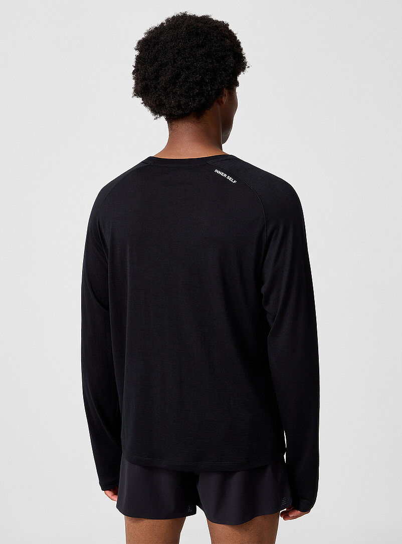 Lightweight merino long-sleeve T-shirt product image 2