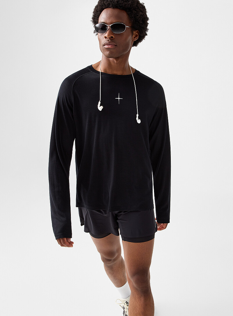 Lightweight merino long-sleeve T-shirt product image 3