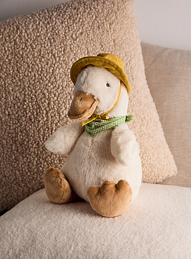 La peluche canard Puddles