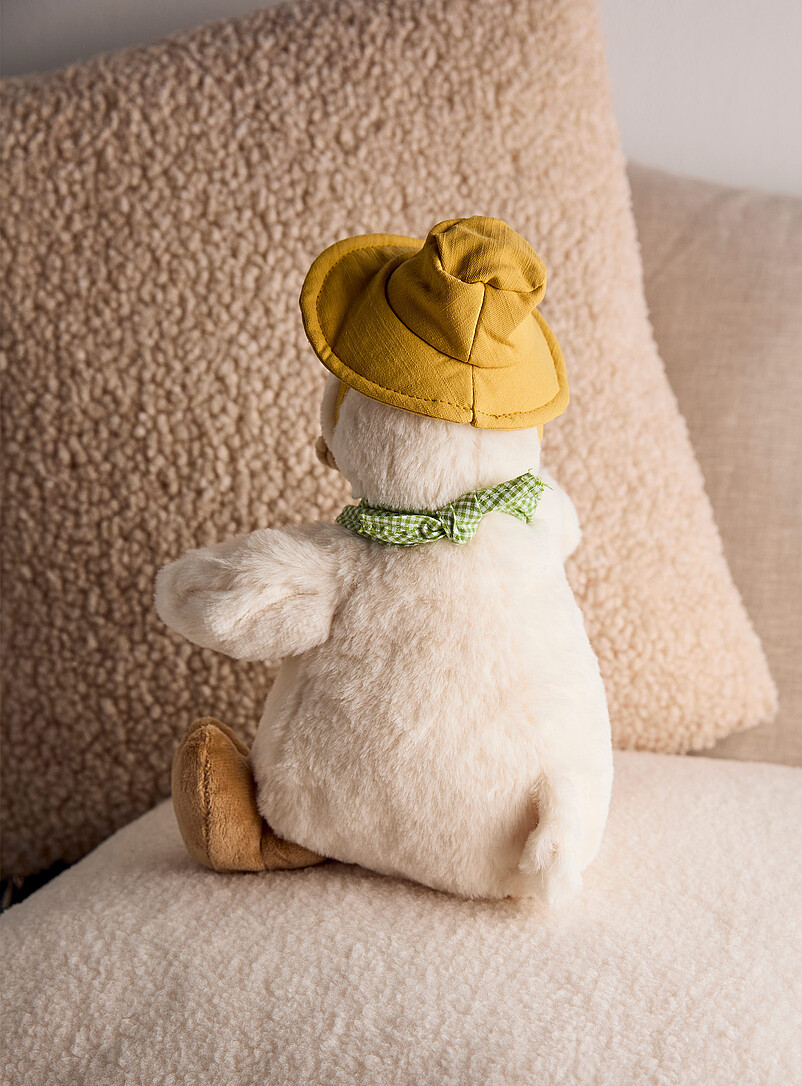 Mon Ami: La peluche canard Puddles Blanc