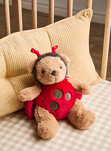 Leah ladybug teddy bear plush