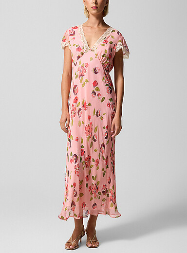 La robe col V Clarice
