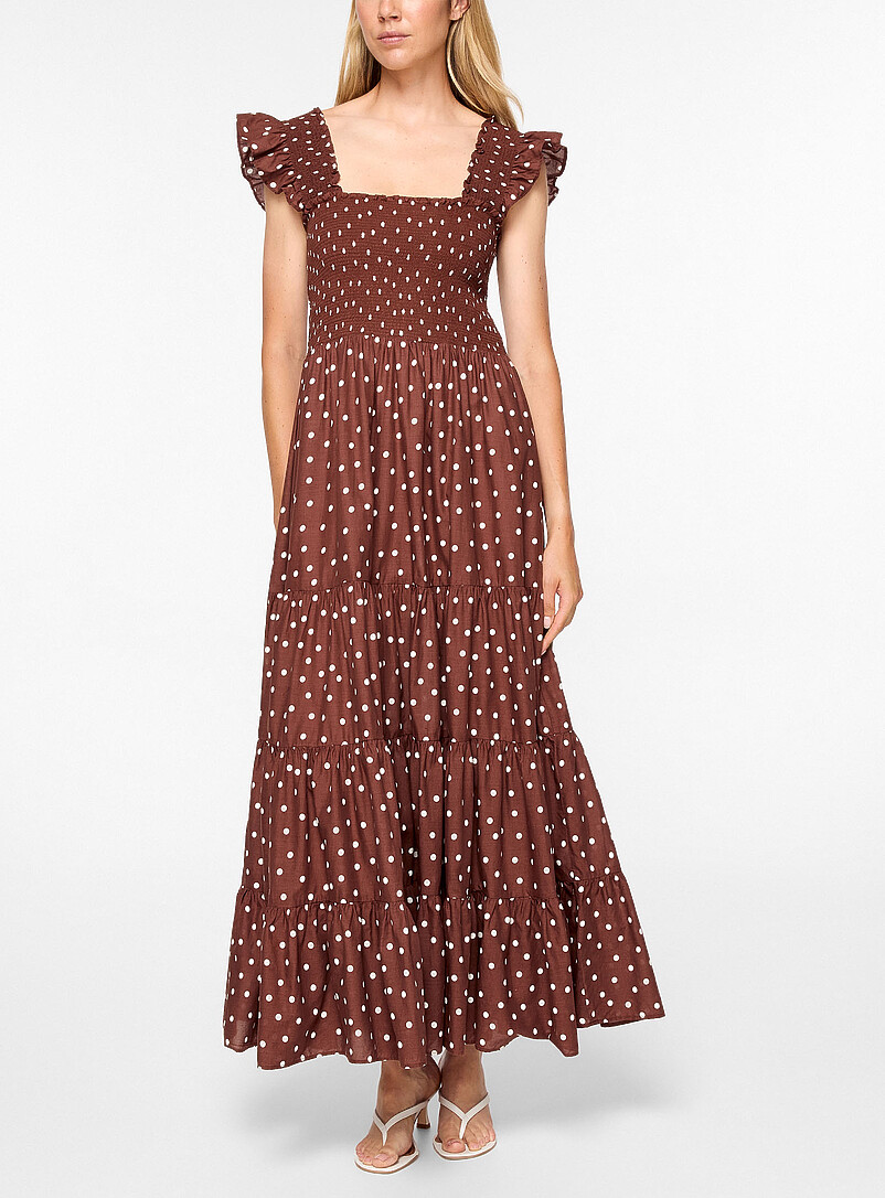 Kendall polka dot maxi dress product image (primary)
