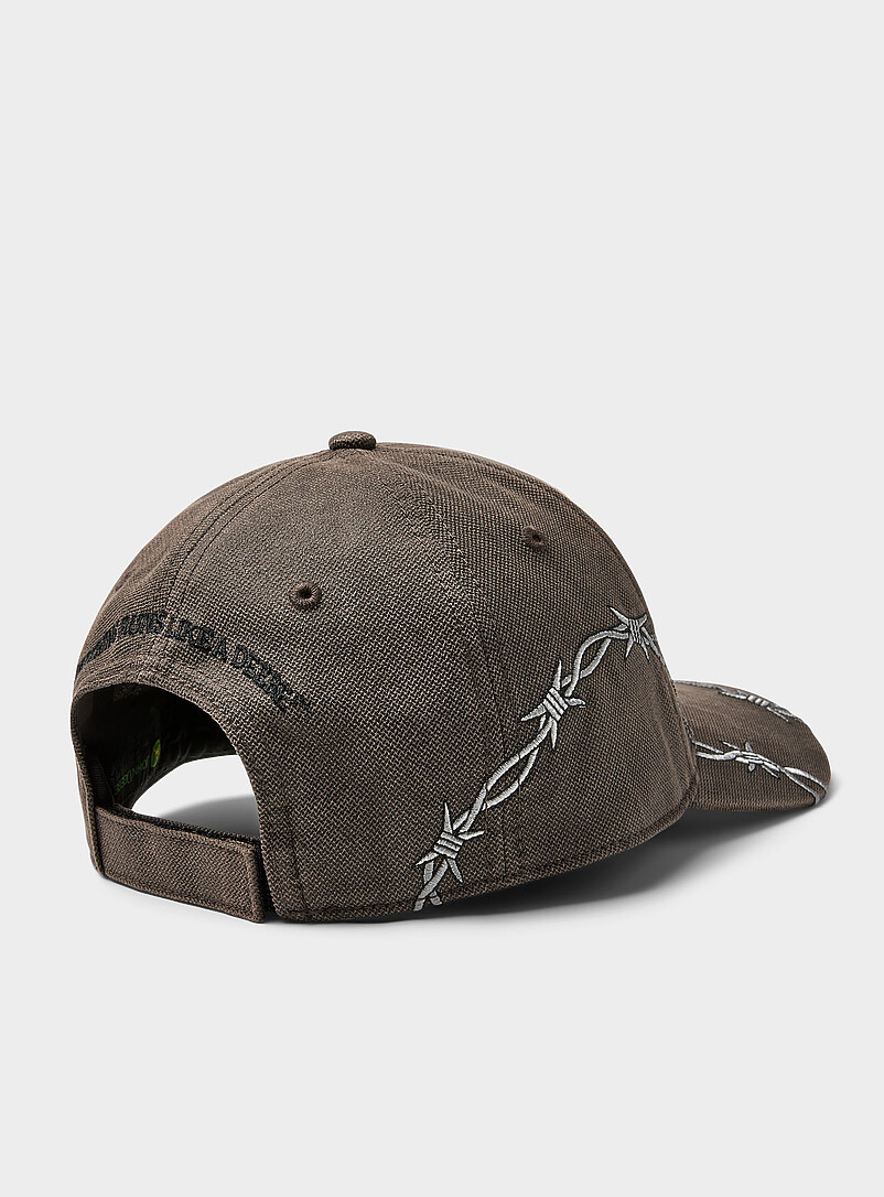 Deer logo barbed wire cap product image 2