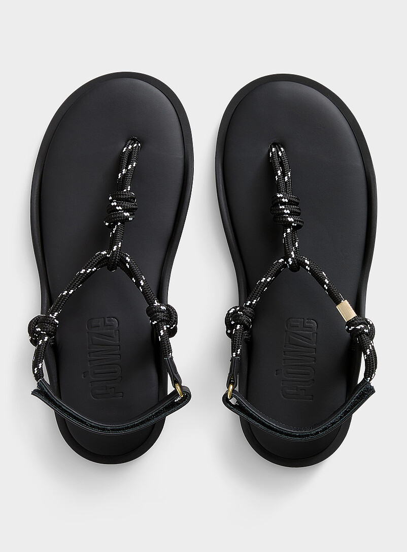 Black ropes Flò sandals Women product image 2