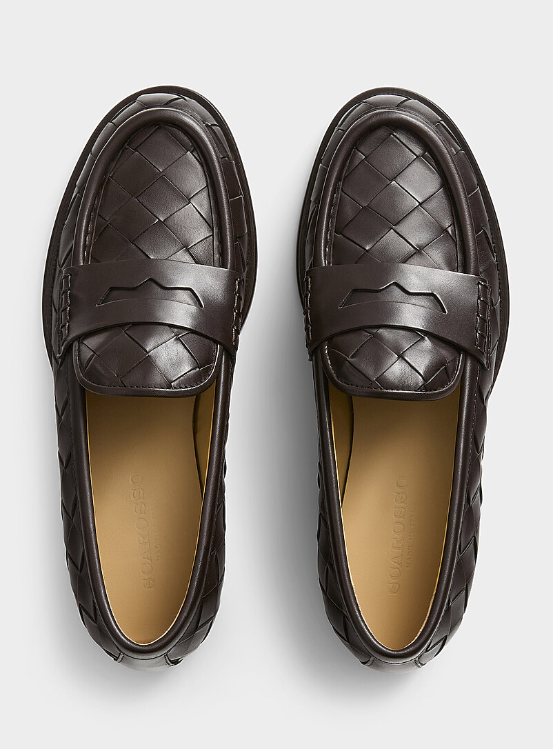 Gerald braided leather loafers Men product image 3