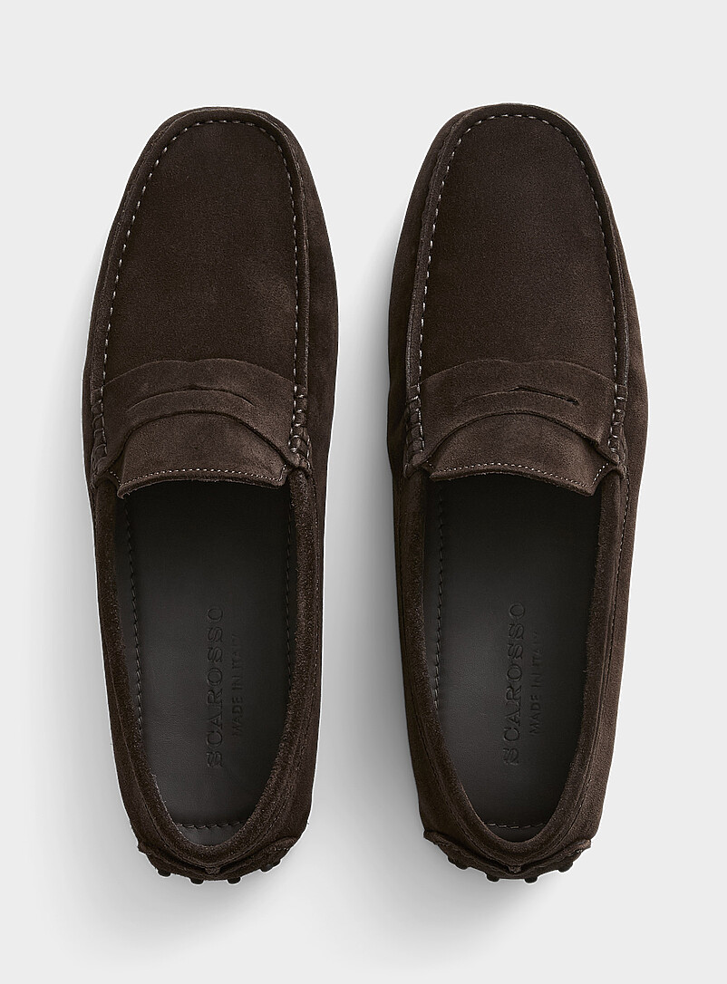 Michael brown suede loafers Men product image 3