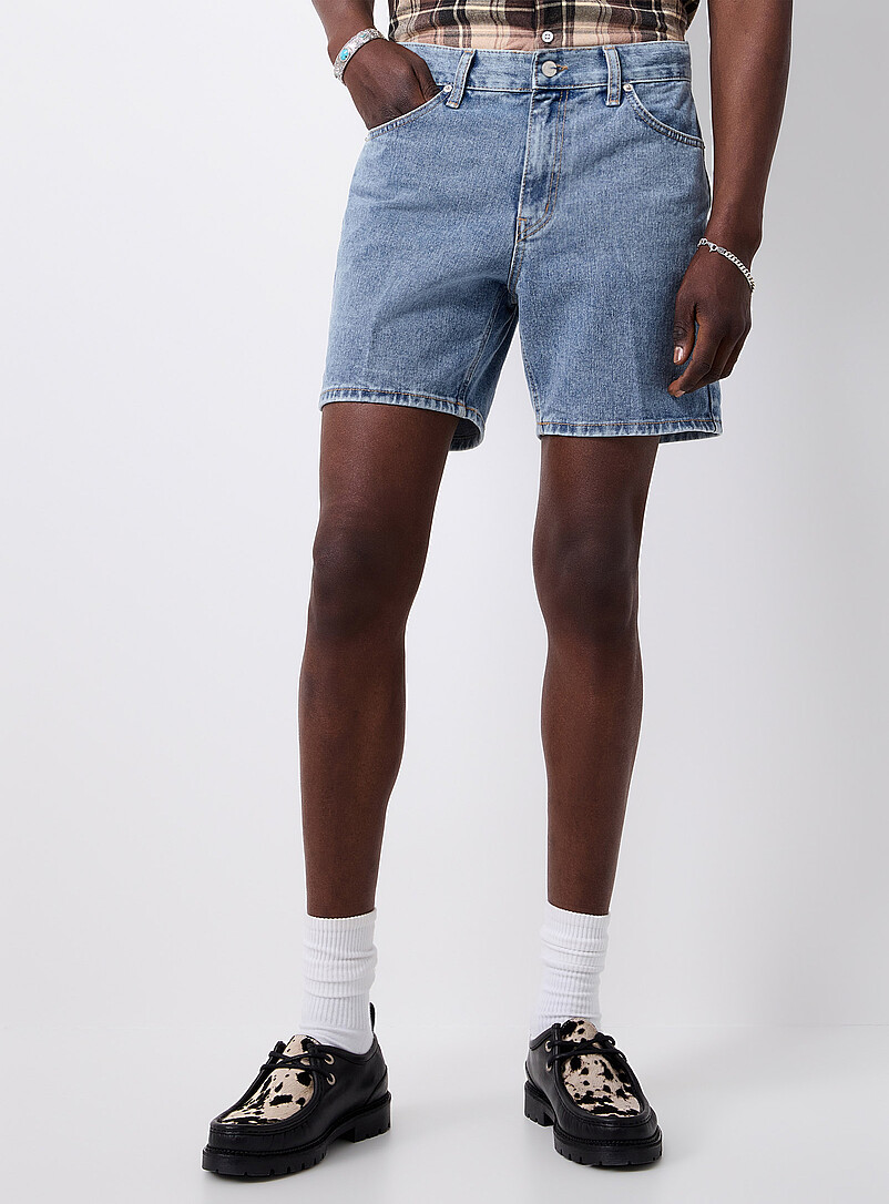 Light-blue denim short Imported from Seoul product image 2
