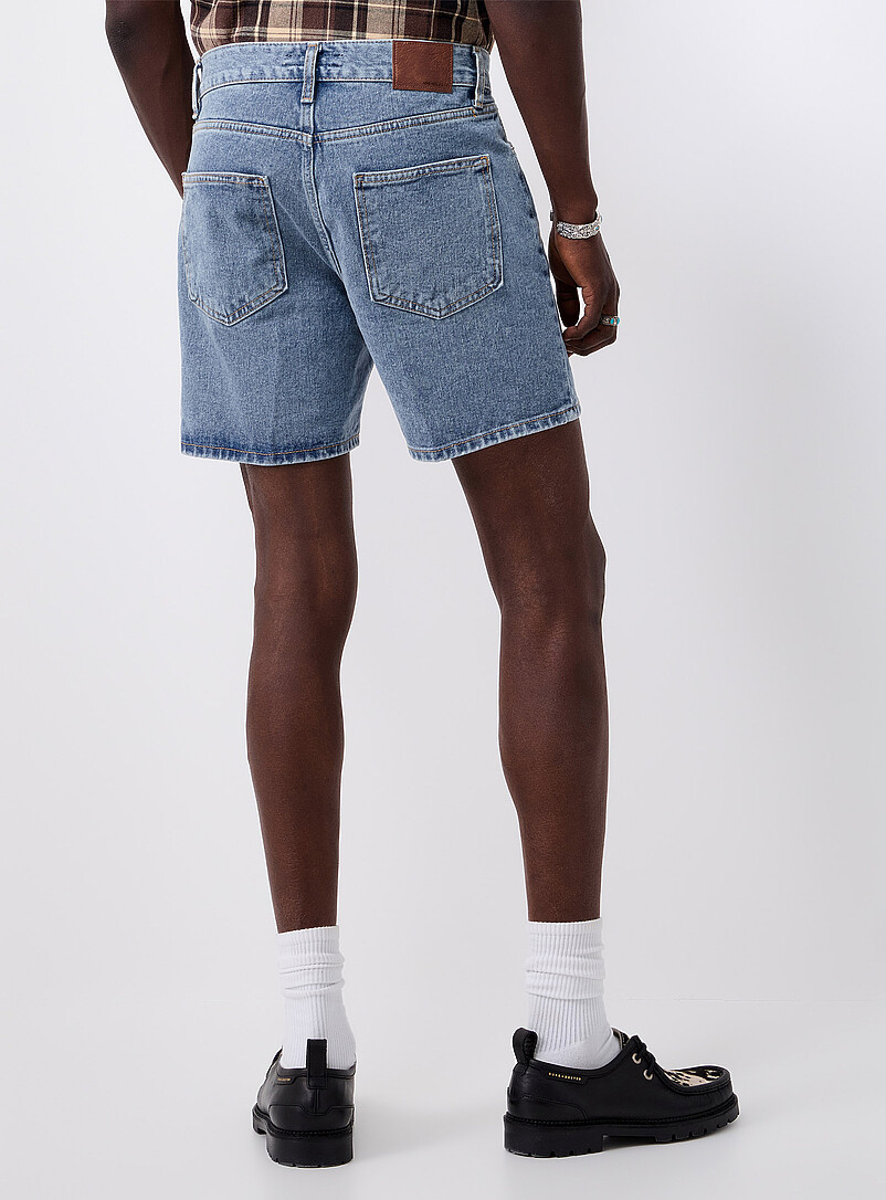 Light-blue denim short Imported from Seoul product image 3