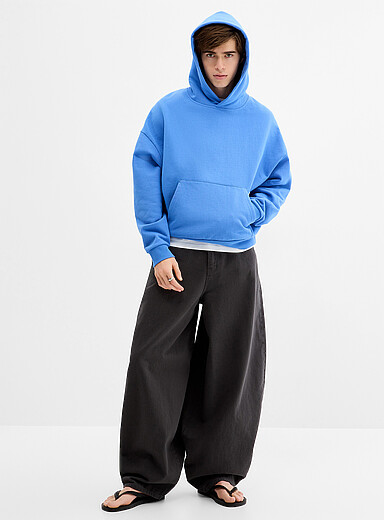Le pantalon twill ballon XL Coupe extra-ample <b>Importation de S&eacute;oul</b>