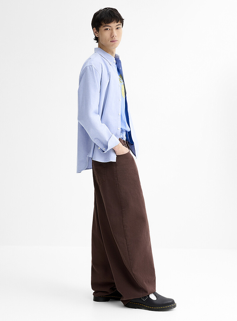 Twill Xl Balloon Pant Ultra-Loose Fit Imported From Seoul