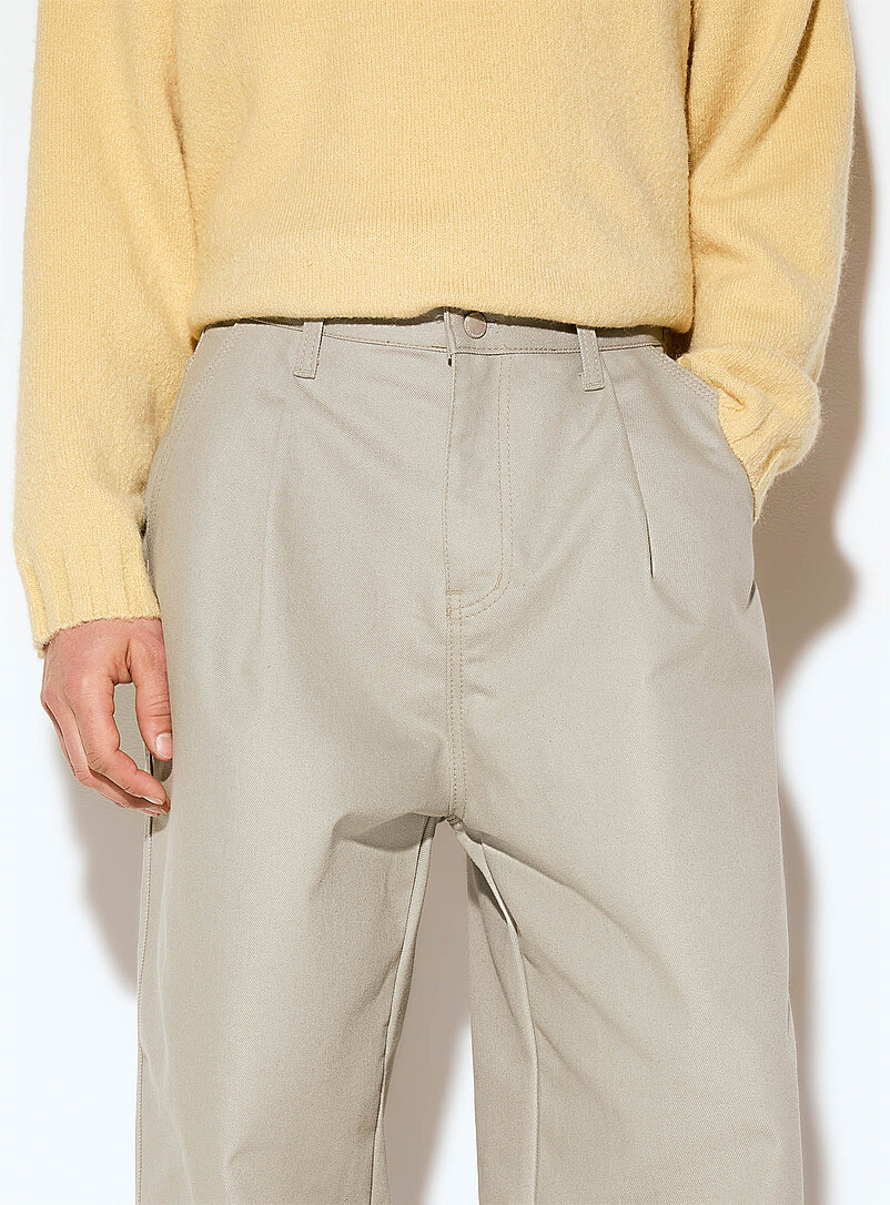 Dark indigo pleated jean Loose fit Imported from Seoul product image 2
