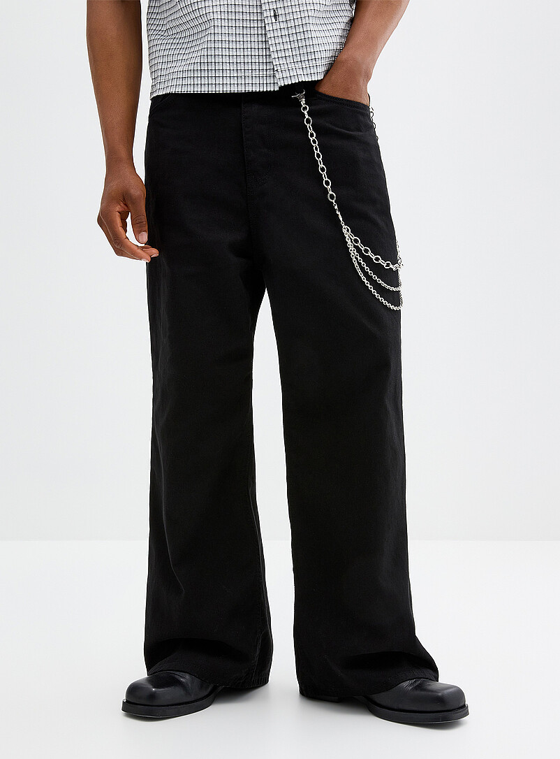 Heavy twill 5-pocket pant Relaxed flare fit Imported from Seoul product image 2