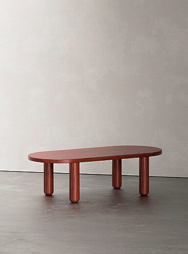 La table &agrave; caf&eacute; fr&ecirc;ne