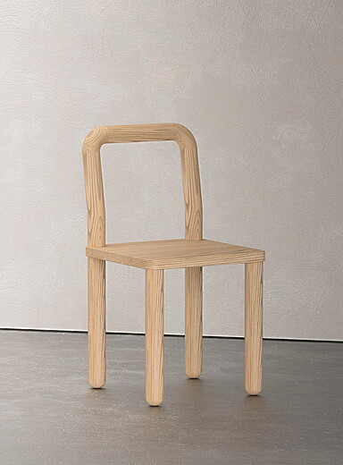 Ash dining room chair