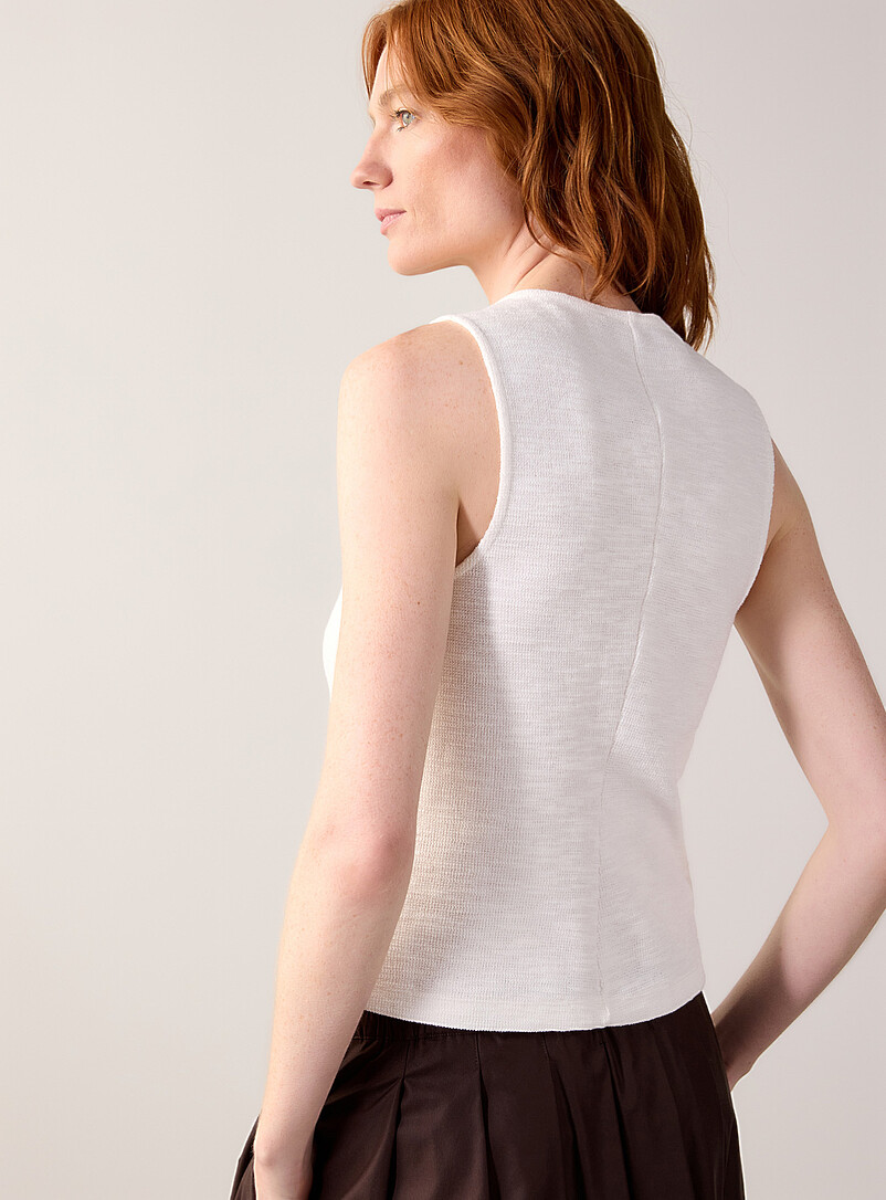 Terry-like knit vest | SANCTUARY | | Simons