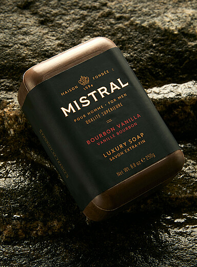 Bourbon vanilla bar soap