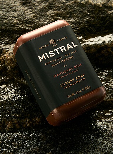 Mahogany rum bar soap