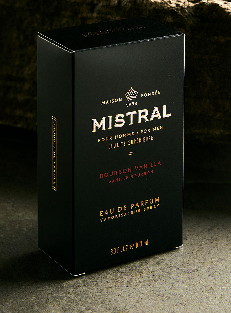 Mistral: L'eau de parfum Vanille Bourbon Vanille Bourbon pour homme