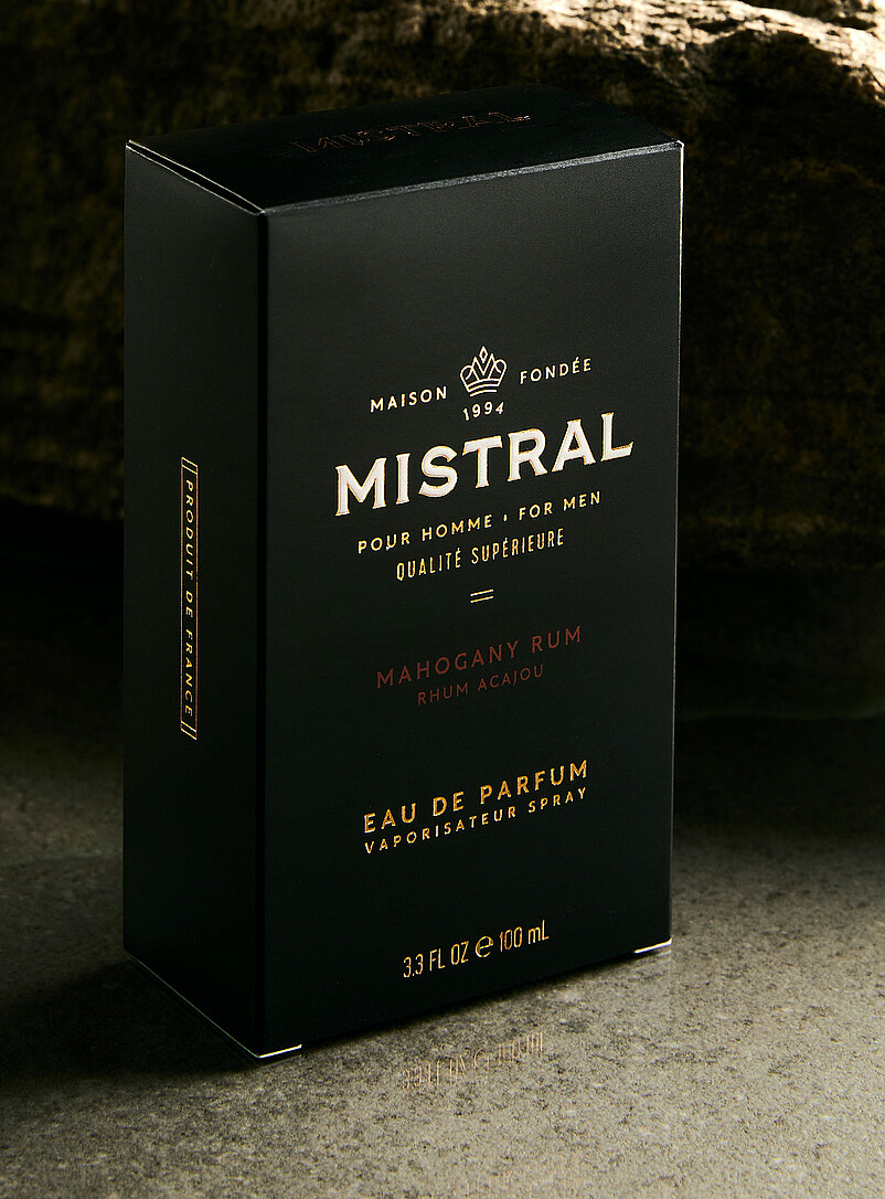 Mistral: L'eau de parfum Rhum acajou Brun pour homme