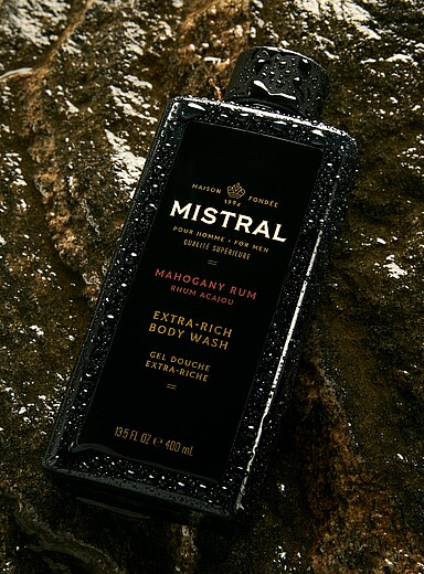 Mahogany rum rich hair and body wash