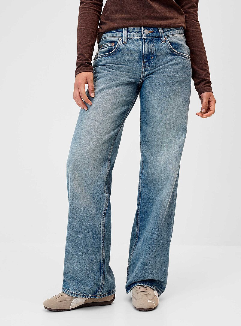 Low-rise straight-leg jean product image 2