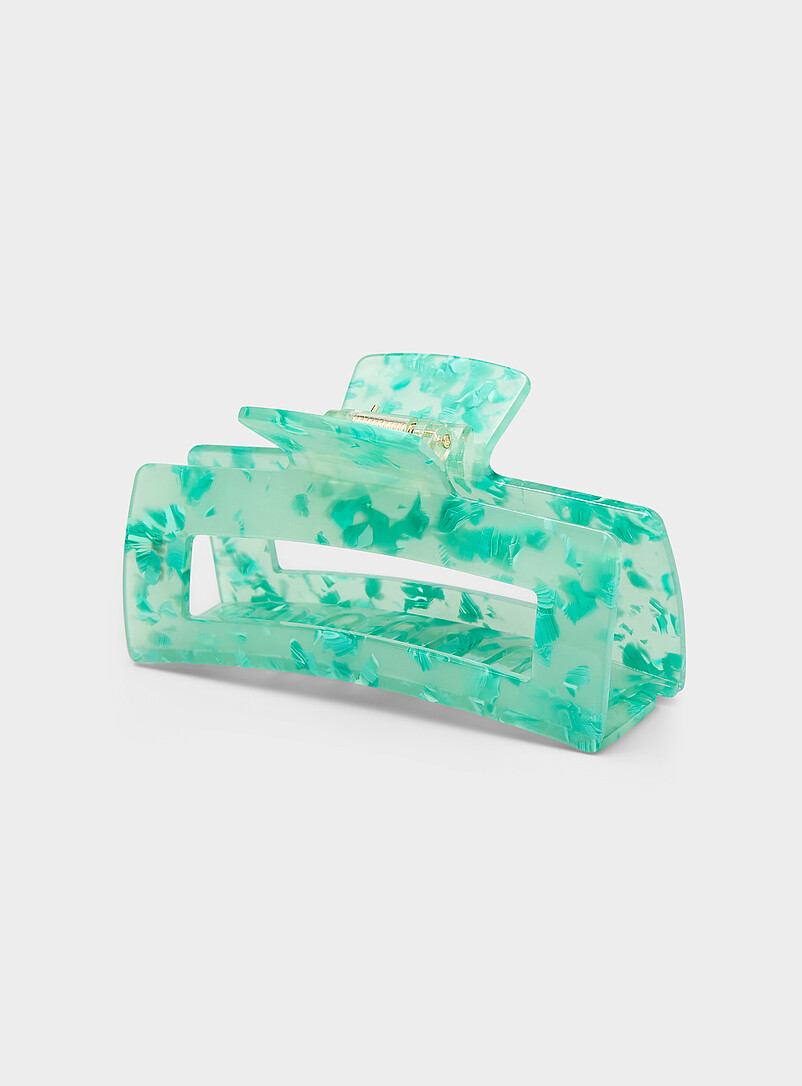 Large Spotted Rectangular Clip
