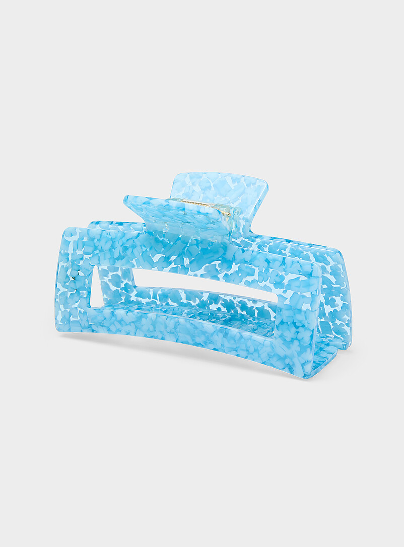 Large spotted rectangular clip product image (primary)