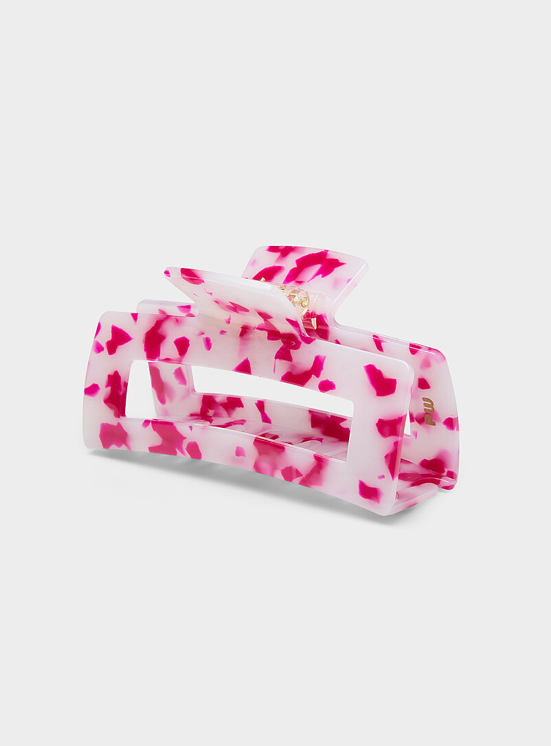 Large Spotted Rectangular Clip