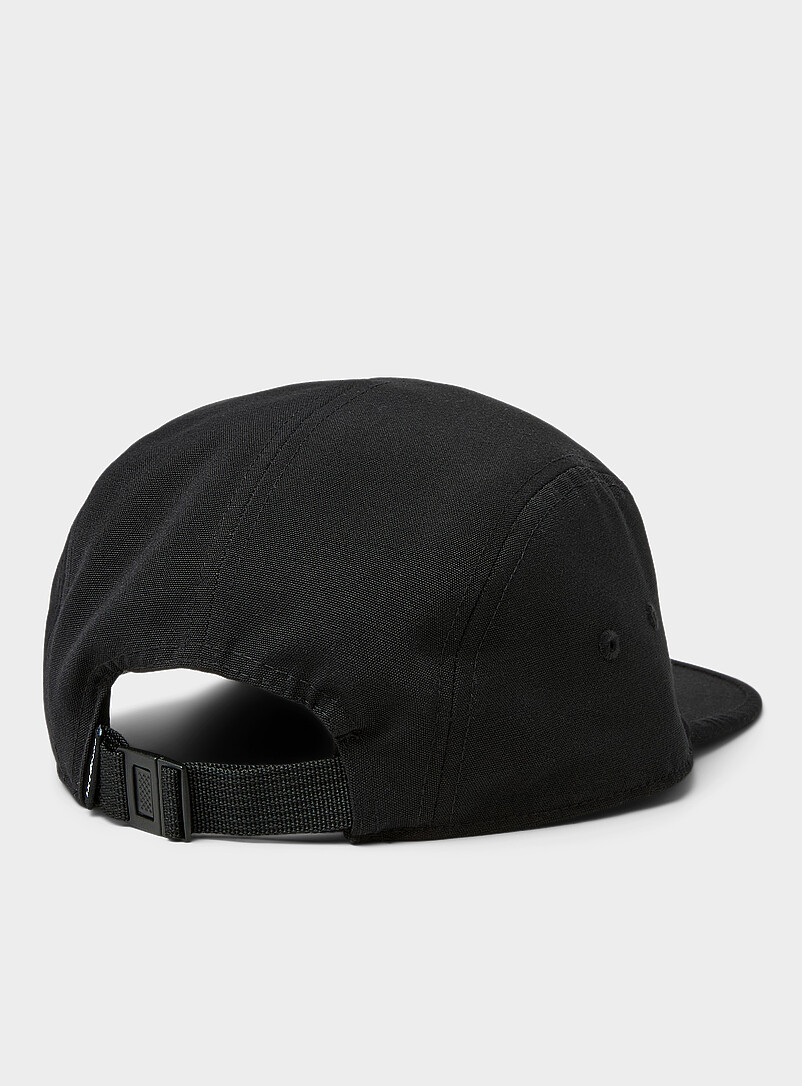 Solid canvas 5-panel cap product image 2