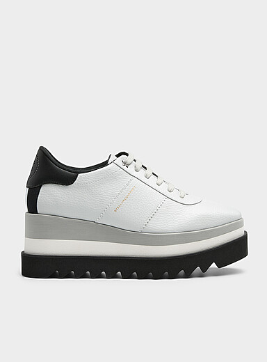 Stella McCartney Light Grey Sneakelyse platform sneakers Women for women