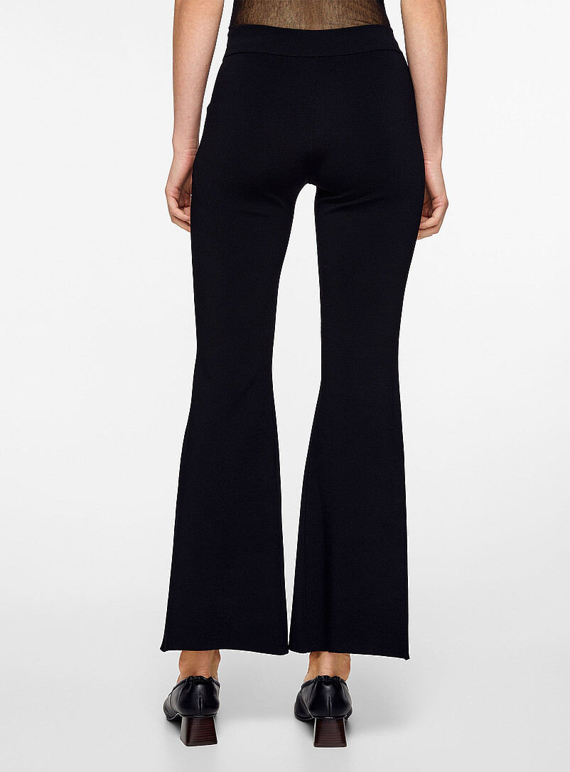 Dense knit flared pant product image 2