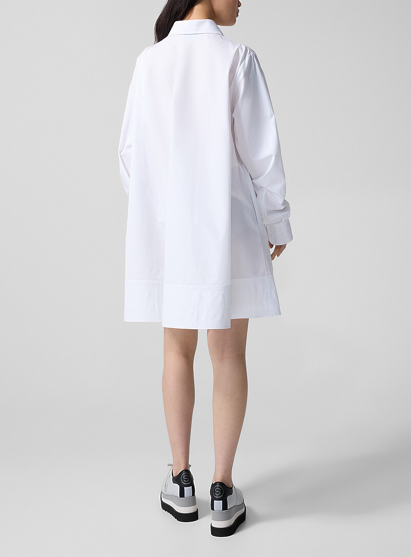 Poplin cropped shirtdress product image 3