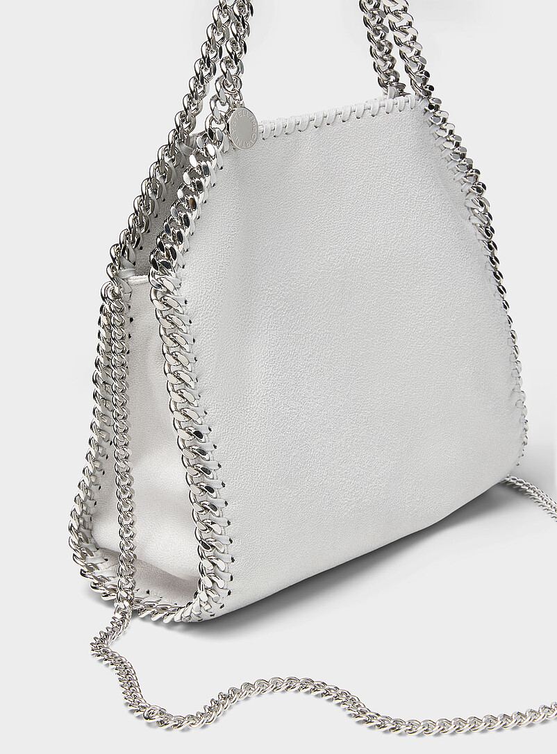 Falabella pearl grey chain handbag product image 2