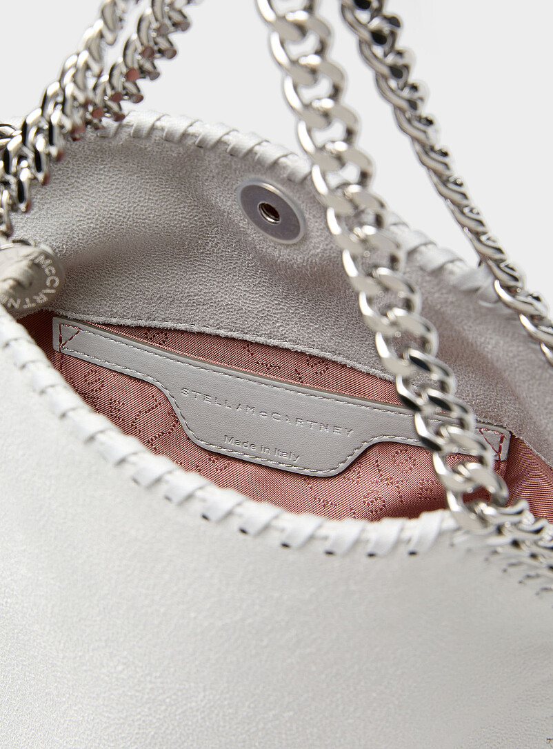 Falabella pearl grey chain handbag product image 3