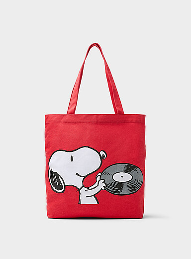 Snoopy and music tote